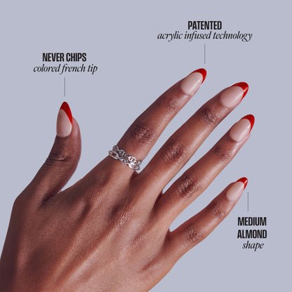 KISS CORE French Press On Glue Nails – Optimistic