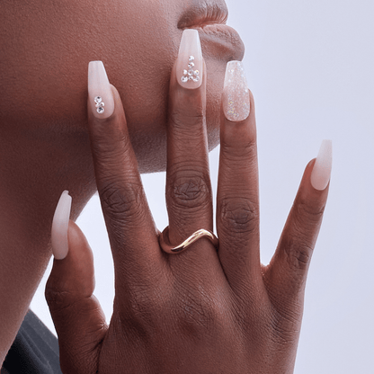 KISS Gel Fantasy Jelly Press On Glue Nails - Jelly Juice