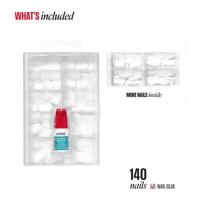 KISS Professional Full Cover Press On Nails - Ordinary Life