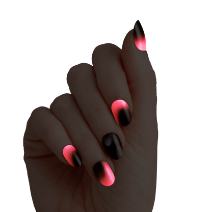 KISS Voguish Fantasy Halloween Press On Glue Nails - Little Freak