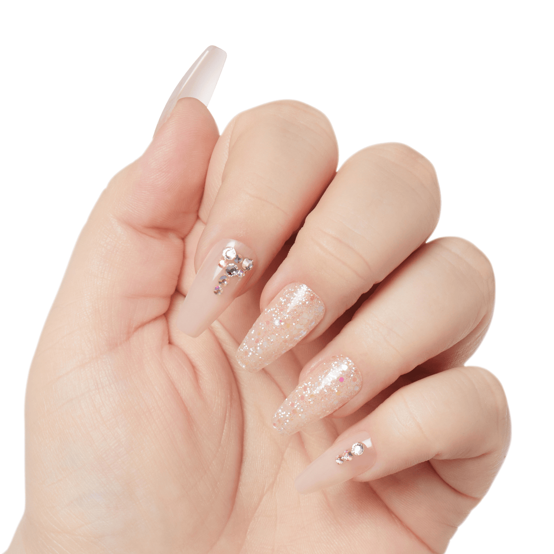 KISS Gel Fantasy Jelly Press On Glue Nails - Jelly Juice