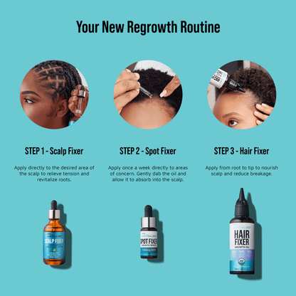 Healthy Hair Fixation Trio | Hair Fixer Growth Oil