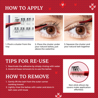 imPRESS Falsies Long Lasting Holiday Lashes - Demi Natural