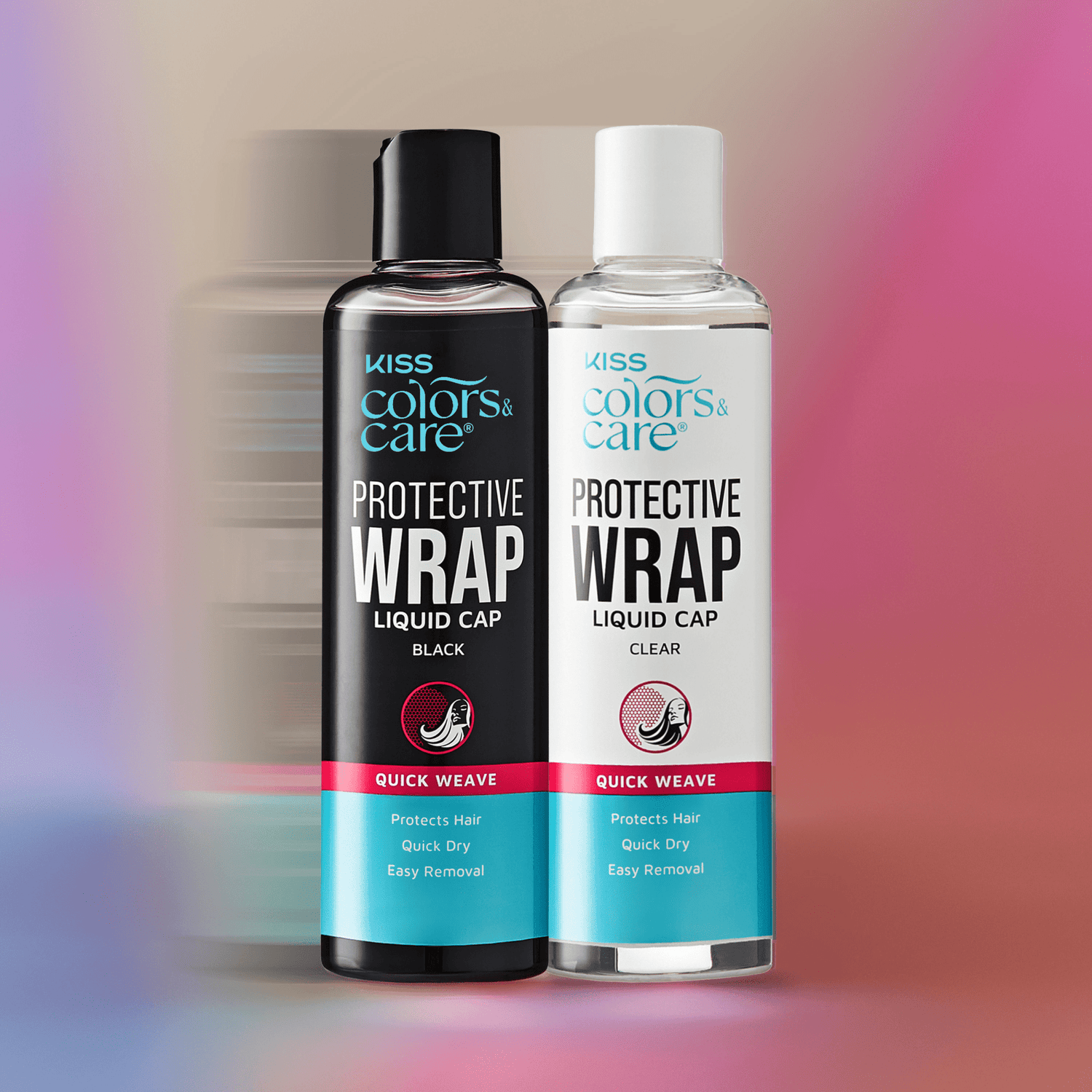 KISS Colors &amp; Care Protective Wrap Liquid Cap - Clear