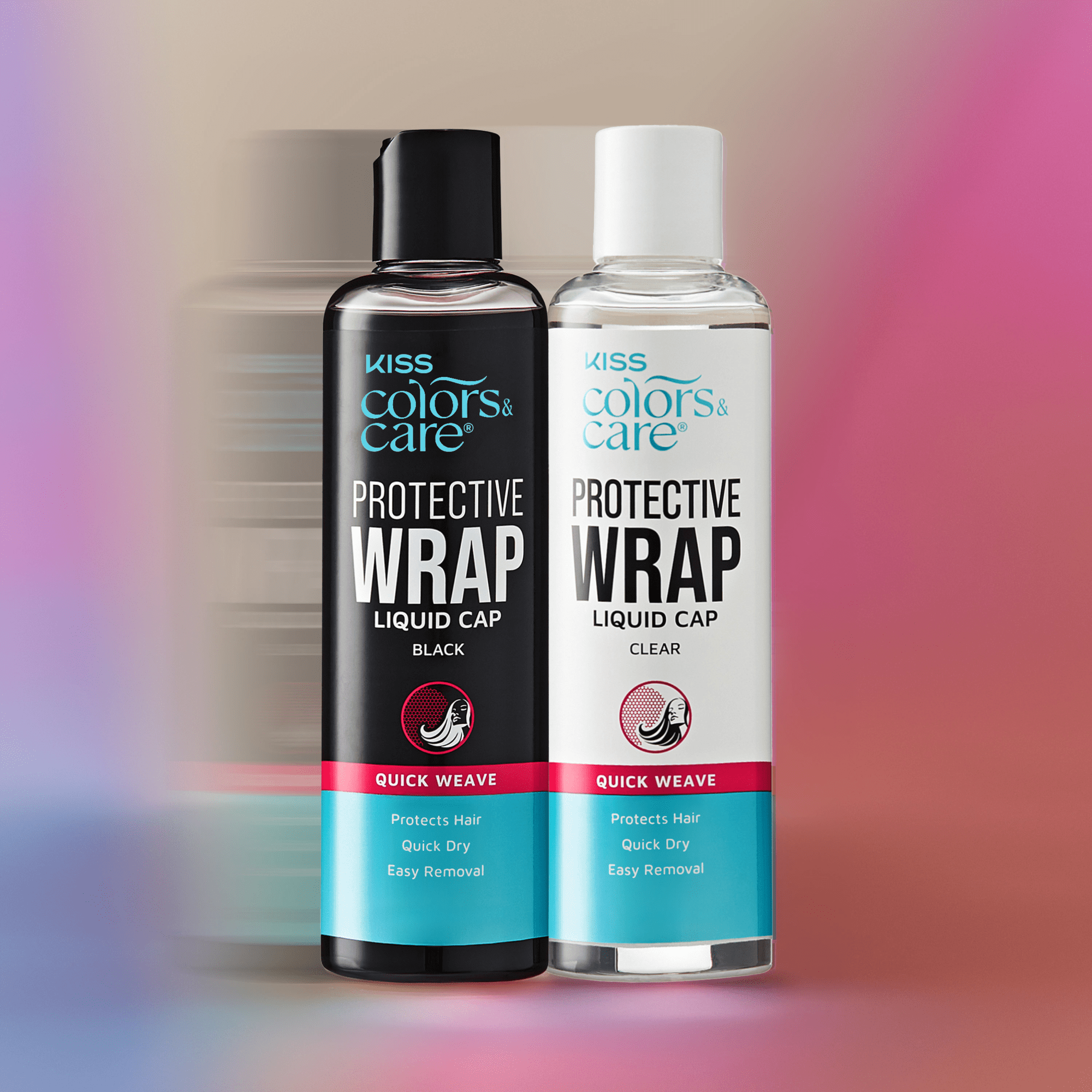 KISS Colors &amp; Care Protective Wrap Liquid Cap - Clear
